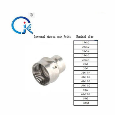El níquel M blanco Profile Press Fittings galvanizó el acoplador del resbalón del acero de carbono