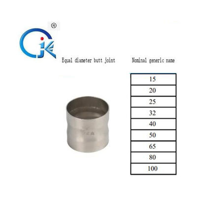 DVGW/WRAS M Profile Press Fittings 1.6MPa que junta la colocación de acero inoxidable