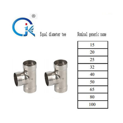 DVGW/WRAS M Profile Press Fittings 1.6MPa que junta la colocación de acero inoxidable