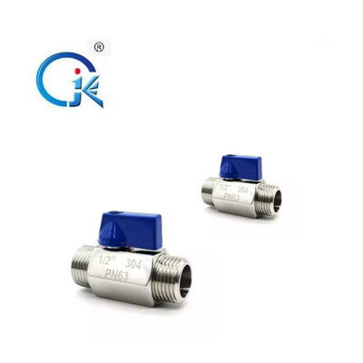 OEM de acero inoxidable Mini Male Female Ball Valve de la válvula de ángulo 316