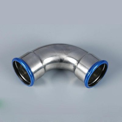 El empuje de la compresión cupo el conector inoxidable del perfil de las colocaciones 1.6MPa V de la tubería de acero roscado