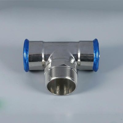 M galvanizado Profile Press Fittings DN20-DN100 2 años de garantía